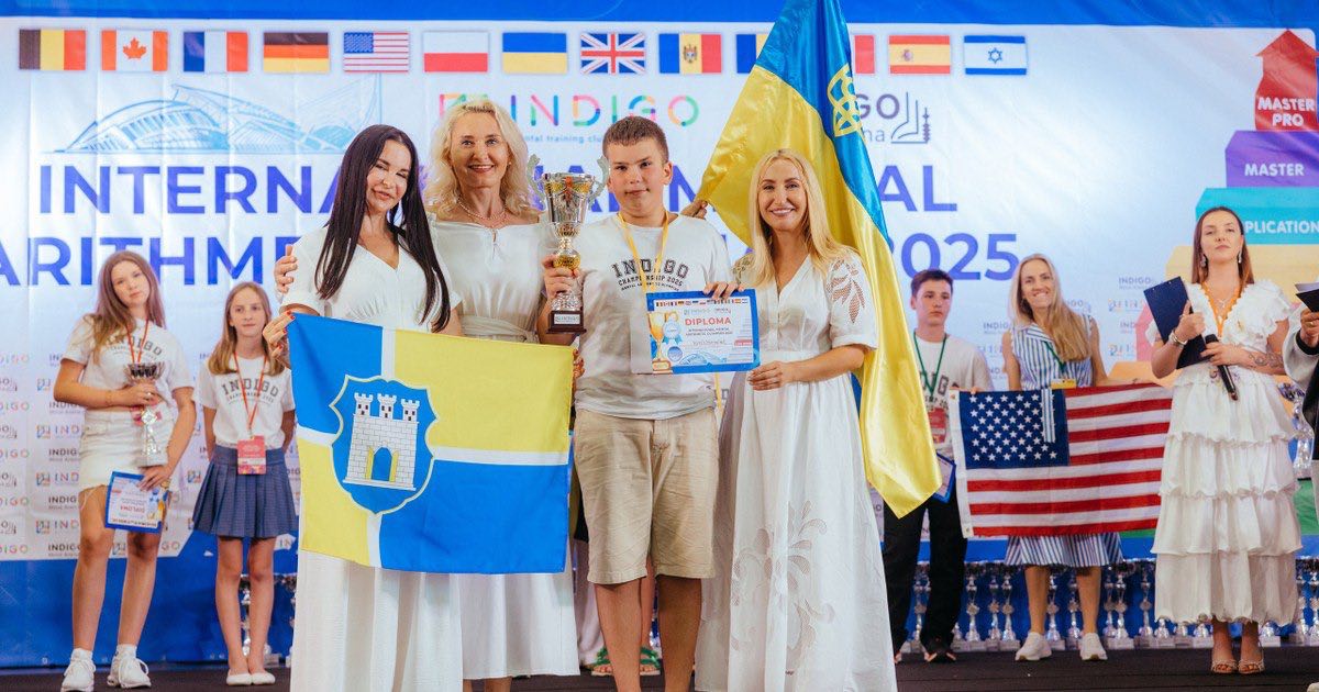 Світовий чемпіон з Житомира, срібло і бронза: наші діти серед лідерів міжнародної олімпіади